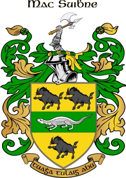 Sweeney family crest