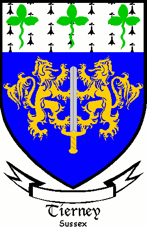 Tierney family crest