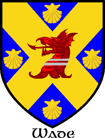 Wade family crest Wade family crest