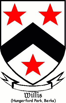 Willis family crest Willis family crest