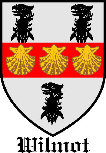 Wilmot family crest Wilmot family crest
